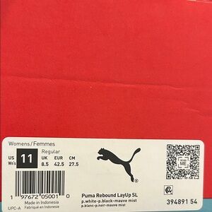 Puma Rebound LayUp SL in Red and Black